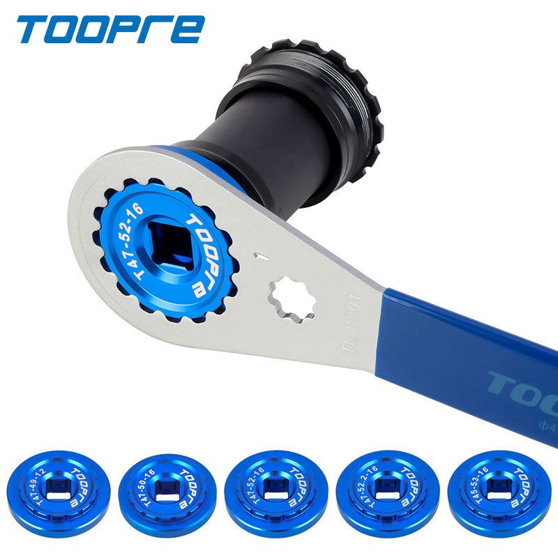 Toopre Bike 12-Notch 16-Notch BB Bottom Bracket Removal and Installation Tool Sleeve T45 T47