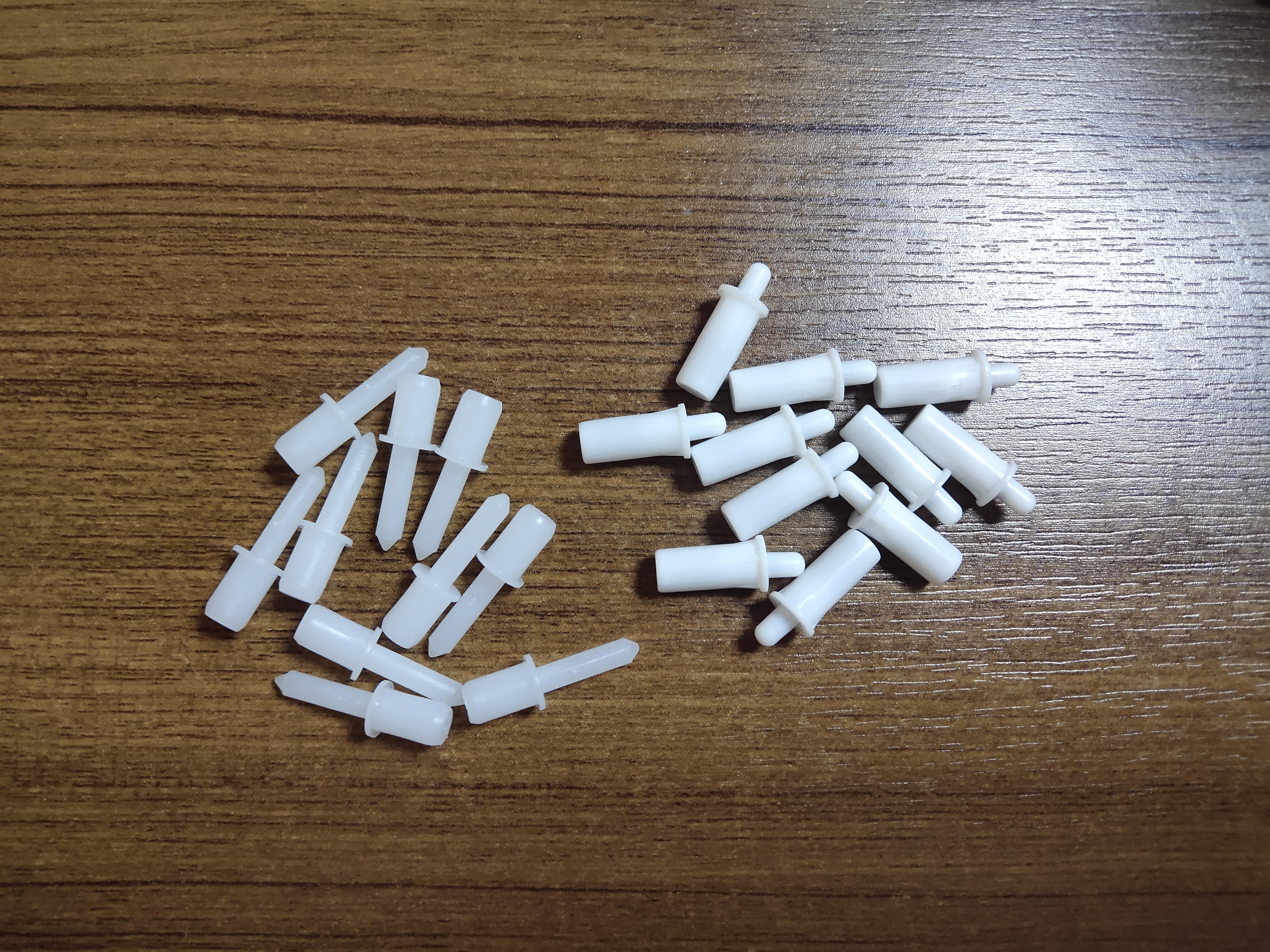 Accessoires de volet de fenêtre en plastique, broches à lamelles