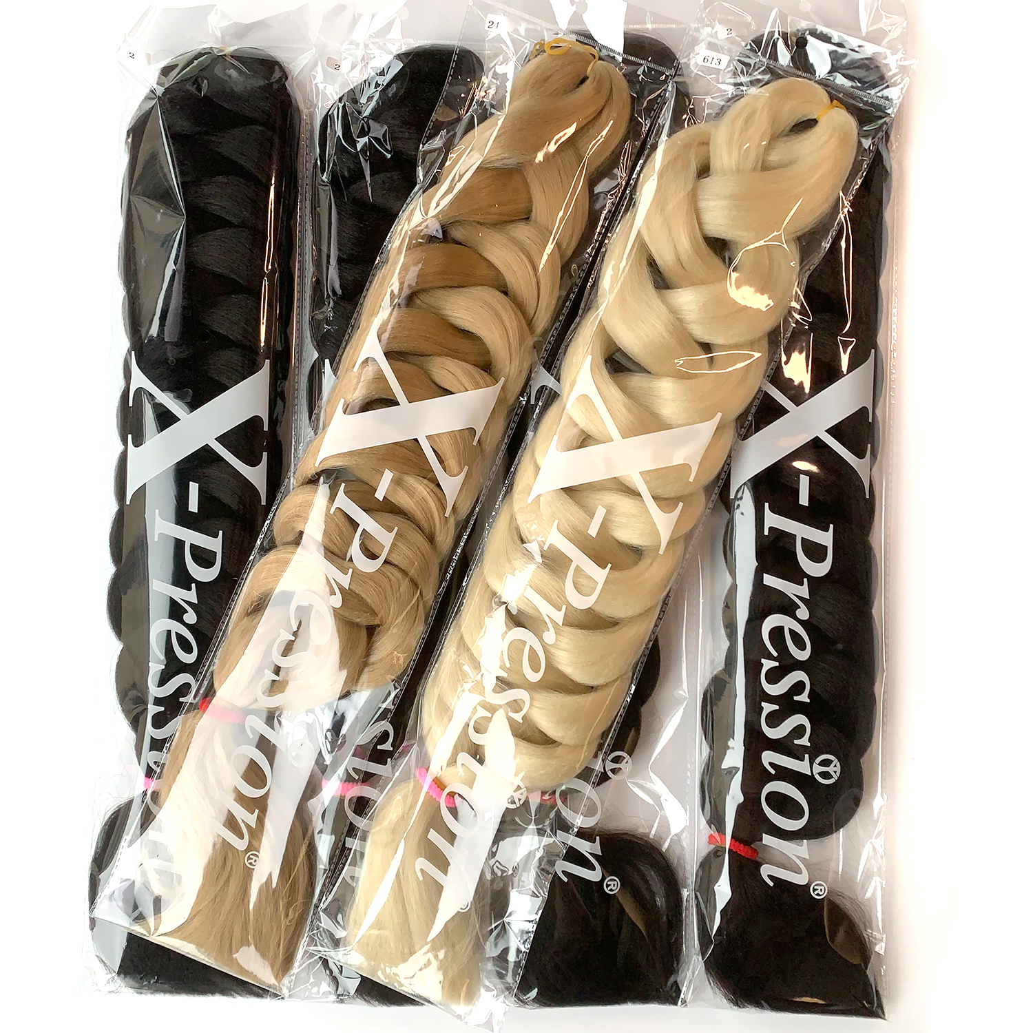 Una pieza, 82 pulgadas, 165g, trenza de fibra térmica, pelo trenzado sintético, Color puro, extensiones de cabello trenzado Jumbo de ganchillo para mujer