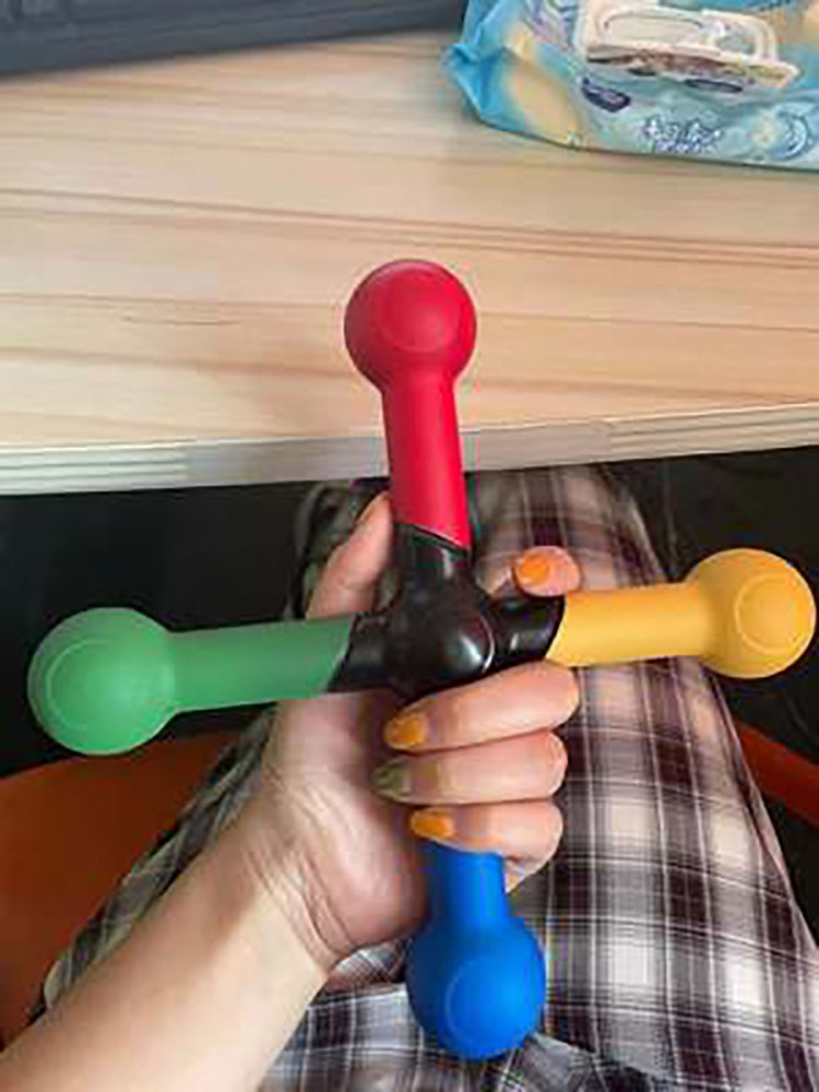 Entrenador de velocidad de reacción, herramientas de coordinación mano-ojo para jugador de baloncesto de béisbol, mejora la agilidad y la respuesta, palo de entrenamiento: Negro