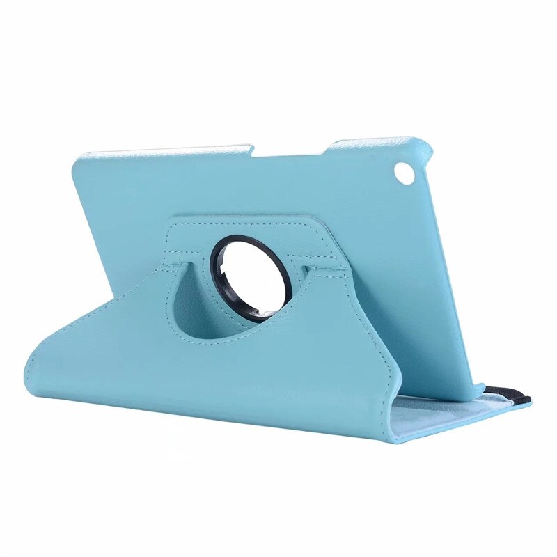 Étui pour tablette Huawei Mediapad T3, 8 pouces, avec support rotatif à 360 degrés, avec: sky blue