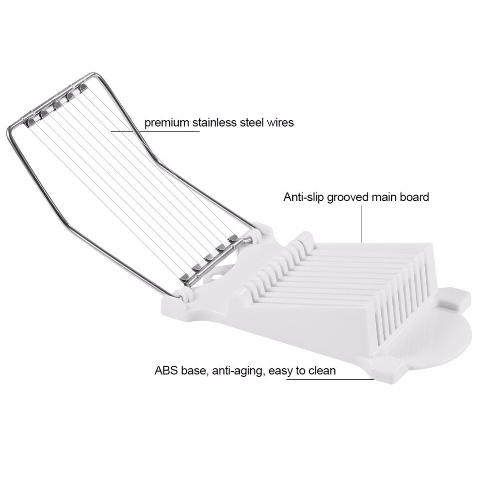 Edelstahl Fleisch Cutter Drähte Mittagessen Fleisch Schinken Gekochtes Ei Käse Fleisch Cutlets 11 Scheibe Küche Lebensmittel Schneiden Werkzeug