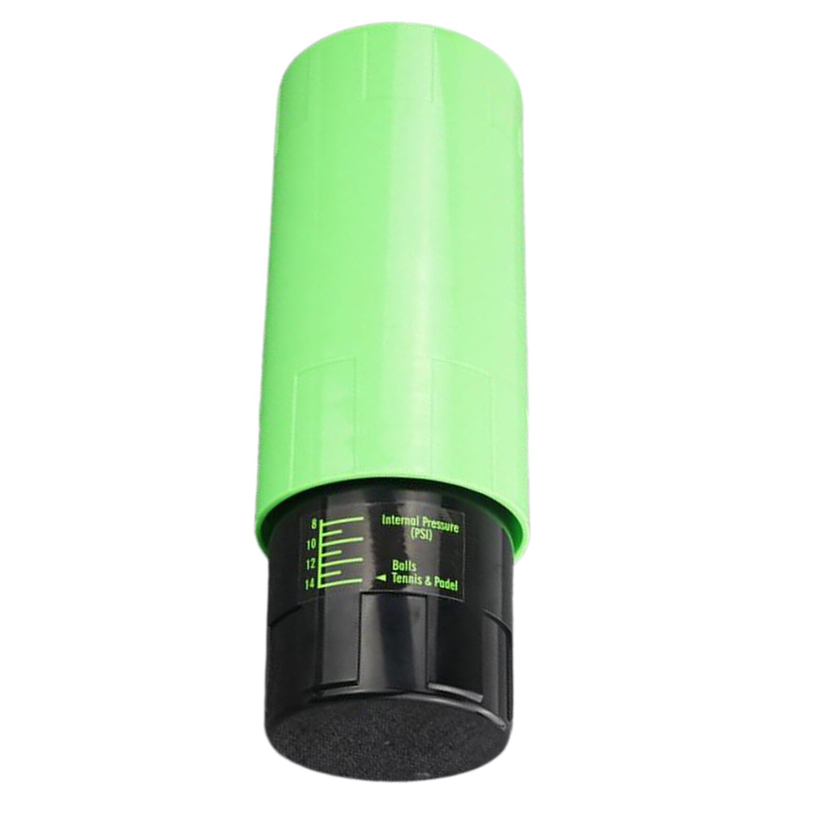 Portable Tennis Ball Saver Container Carrying 3 Balls Pressurizer Equipment: Green