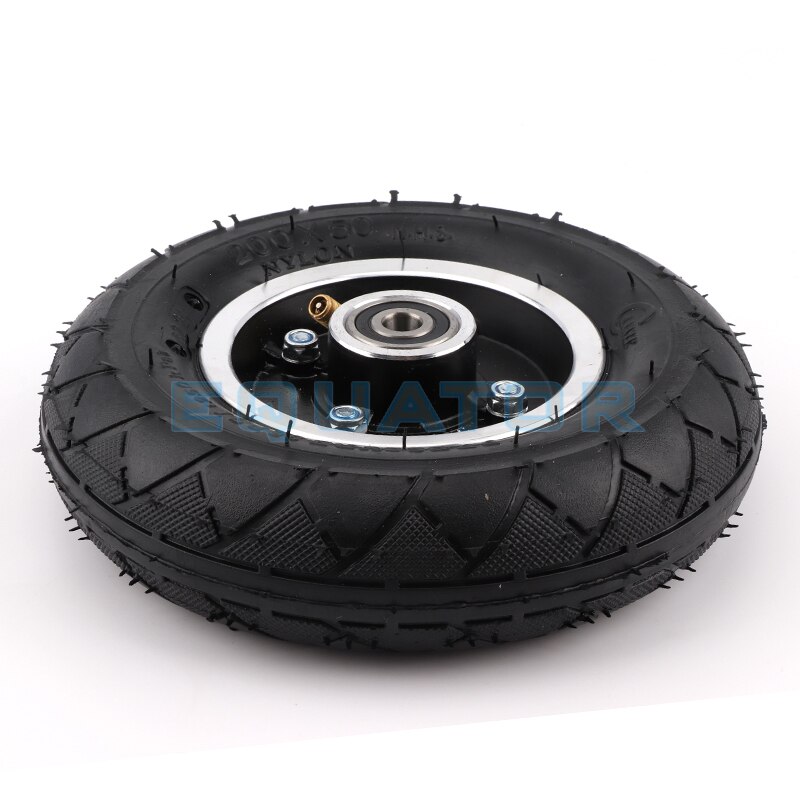Elektrische Scooter Band Met Wiel Hub 8 &quot;Scooter 200X50 Band Inflatie Elektrische Voertuig Aluminium Wiel Pneumatische band