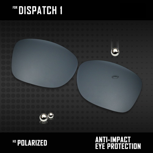 OOWLIT Lenti di Ricambio Per Oakley Spedizione 1 OO9090 Occhiali Da Sole Polarizzati-Multi Colori: Black Chrome