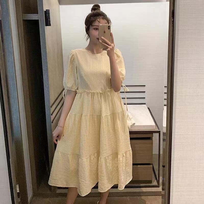 Maternity Dresses for Photo Shoot Summer V Neck White Lace Short Sleeve Pregnancy Dress Pregnant Women Photography Maxi Dress