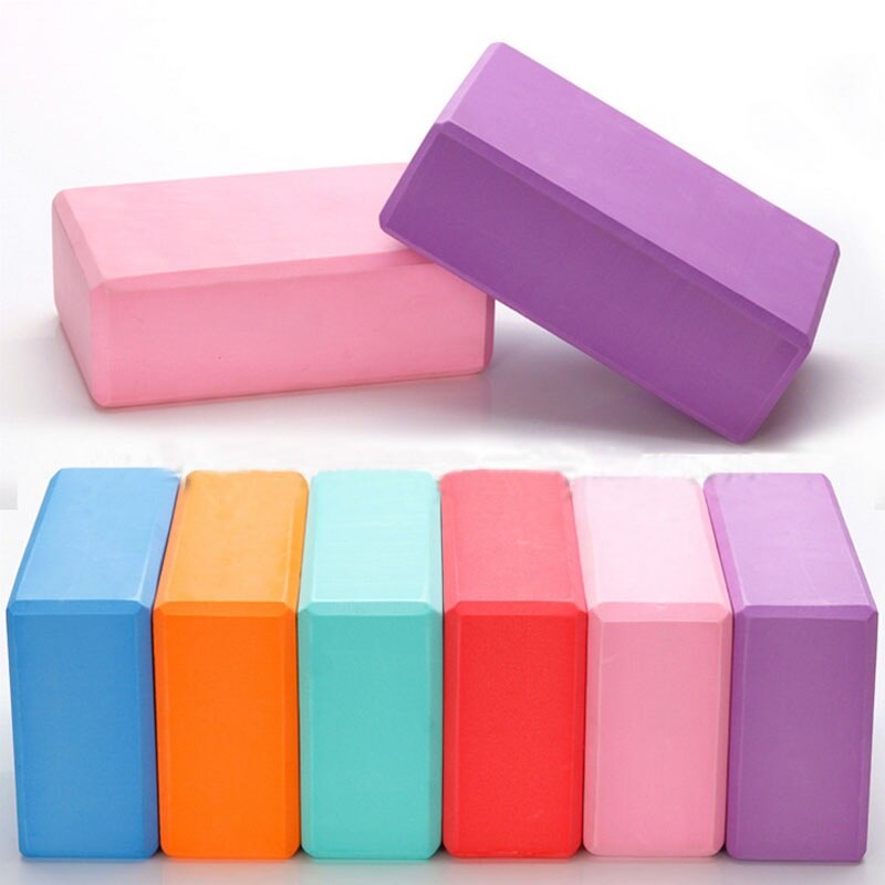 EVA yoga block unit Exercise Fitness Sport Yoga Block Foam Brick Stretching Workout Stretching Aid Body Shaping Health Training