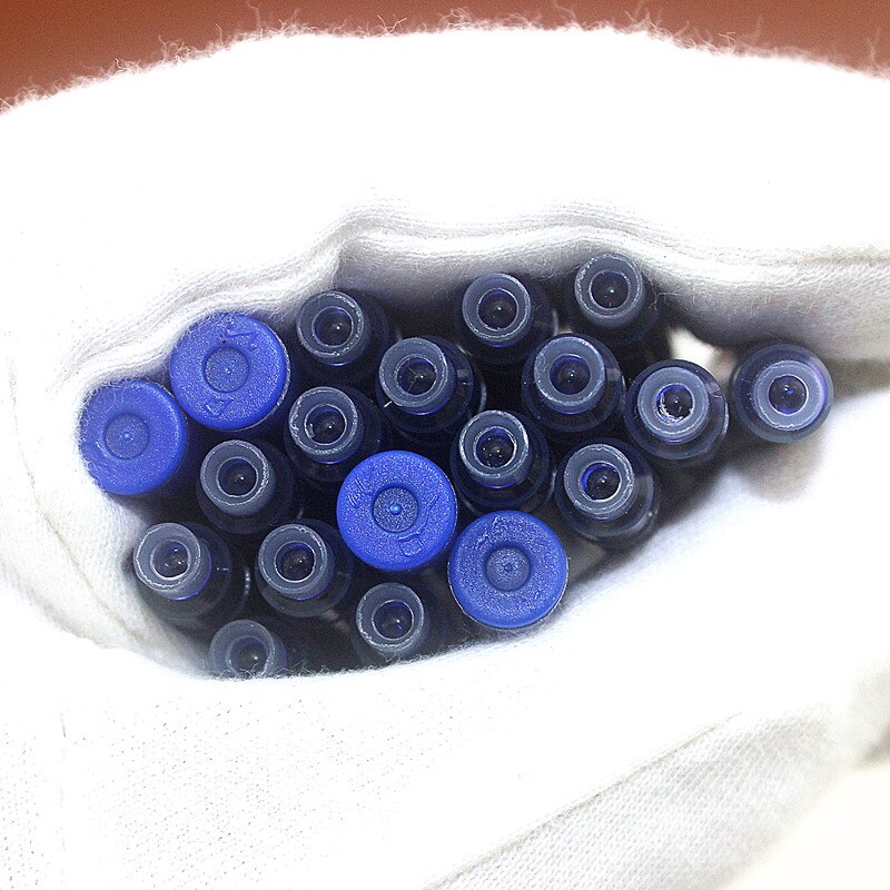 30pc BLUE OR BLACK Standard replacement 2.6MM Fountain Pen ink