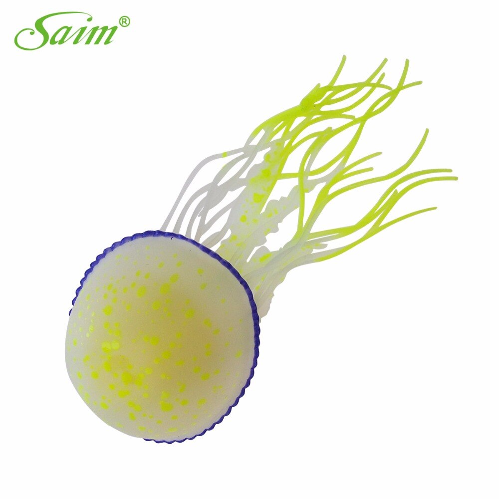 10 cm creatieve kunstmatige kwallen aquarium aquarium ornamenten acuarios vivid kwallen landschap decoratie voor aquarium