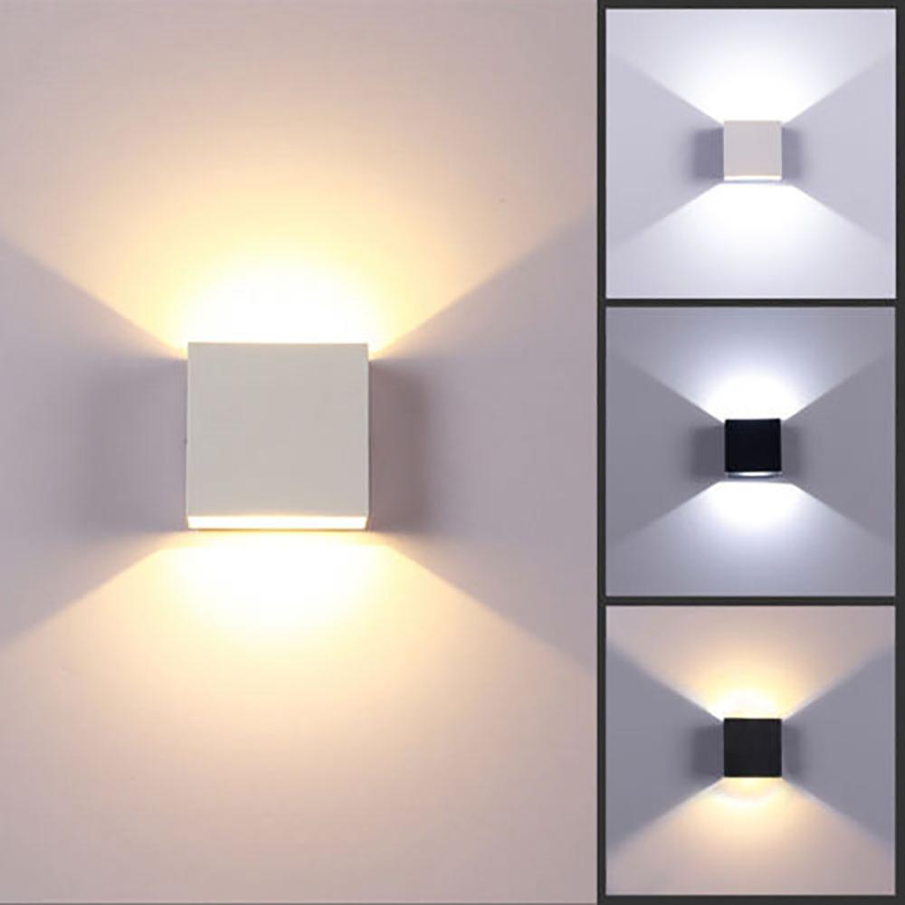 Led seinävalaisin ulkovalaisin vedenpitävä  ip65 6w kuisti puutarha seinävalaisin lamppu parveke terassi koristelu valaistus lamppu
