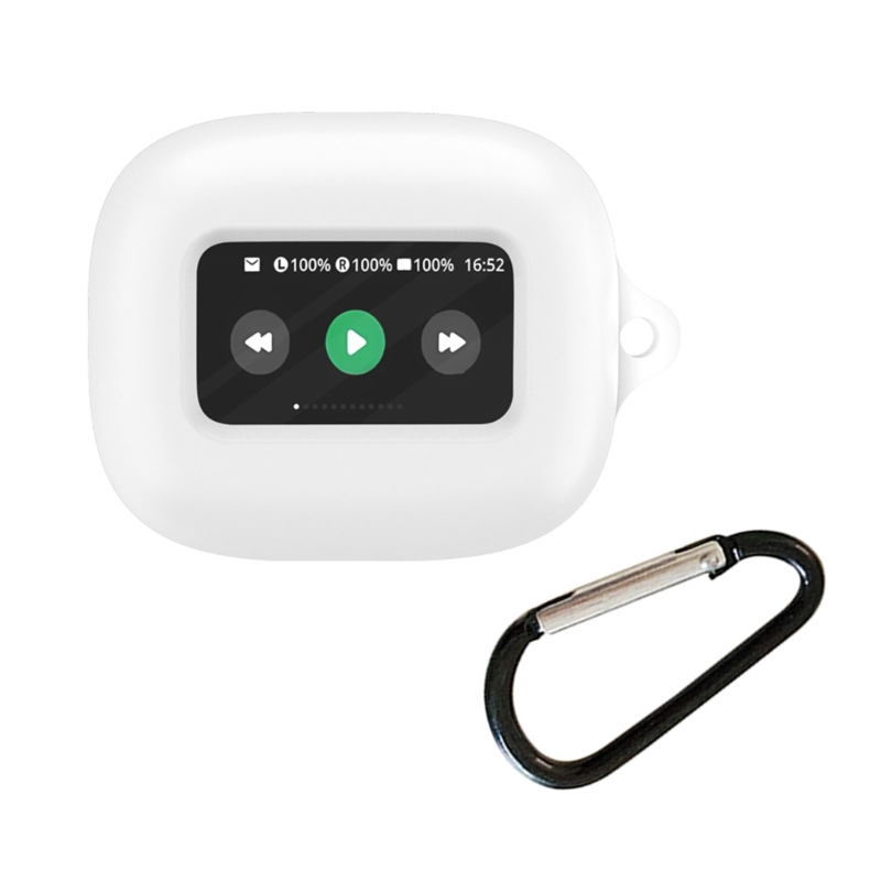 Étui pour écouteurs, housse Protection, étui rangement léger pour écouteurs Live Beam 3, boîtier Protection complet: WHITE