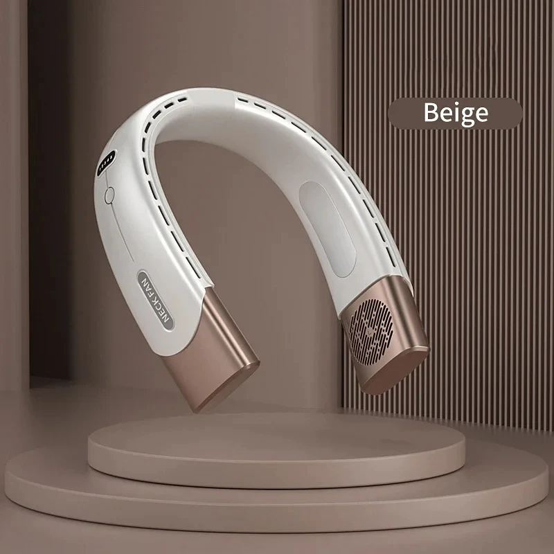 Xiaomi 6000mAh Hanging Neck Fan Portable Air Conditioner Type-C USB Rechargeable Air Cooler 5 Speed Electric Fan For Sports