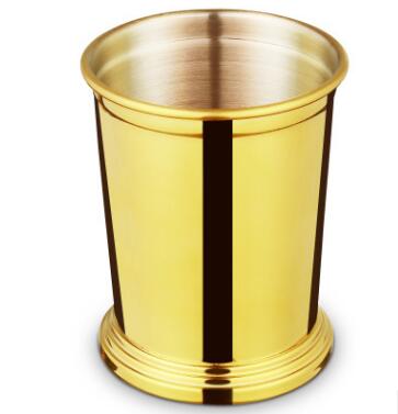 Rostfritt stål 350ml cocktailmugg blandade drinkar mojito mint julep cup whisky öl mugg bartillbehör: C