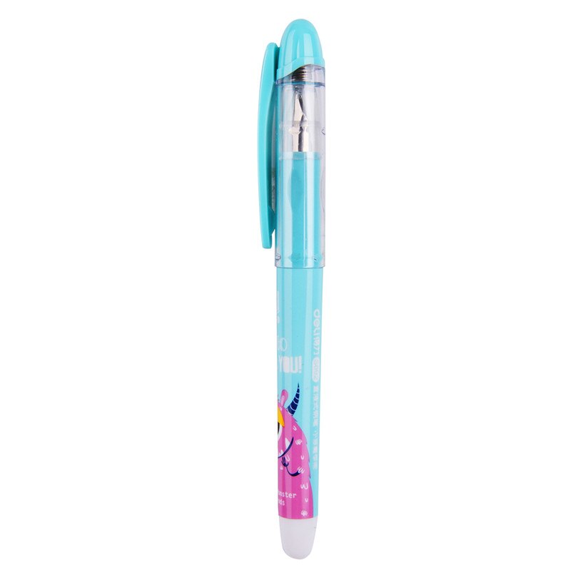 Deli pen Candy Fountain pen writing stationery blue ink pen school & business supplies for kid writing tools