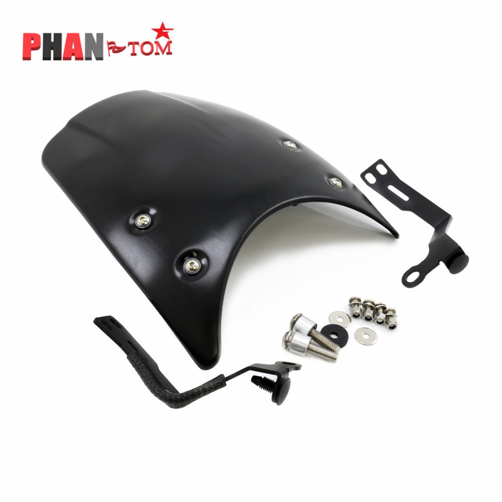Motorfiets windscherm aluminium winddeflector windscherm voor bmw r nine t ninet  r9t r 9 t racer pure urban scrambler