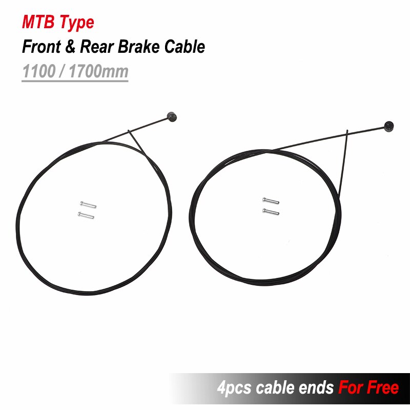 MTB Road Bike Shifter Brake Cable Mountain Bicycle Front Rear Derailleur Brake Core Lnner Wire Variable Speed Line: MTB-Front-Rear