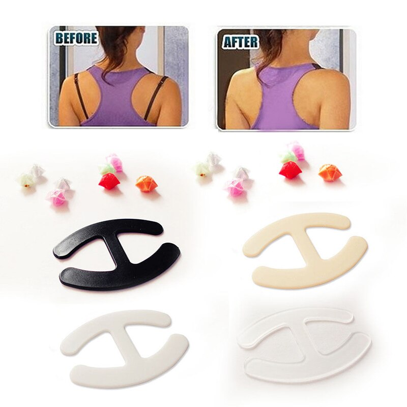 30/12/6/3 stuks clips perfect verstelbare bh-sluiting push-up controle gemengde kleur gesp