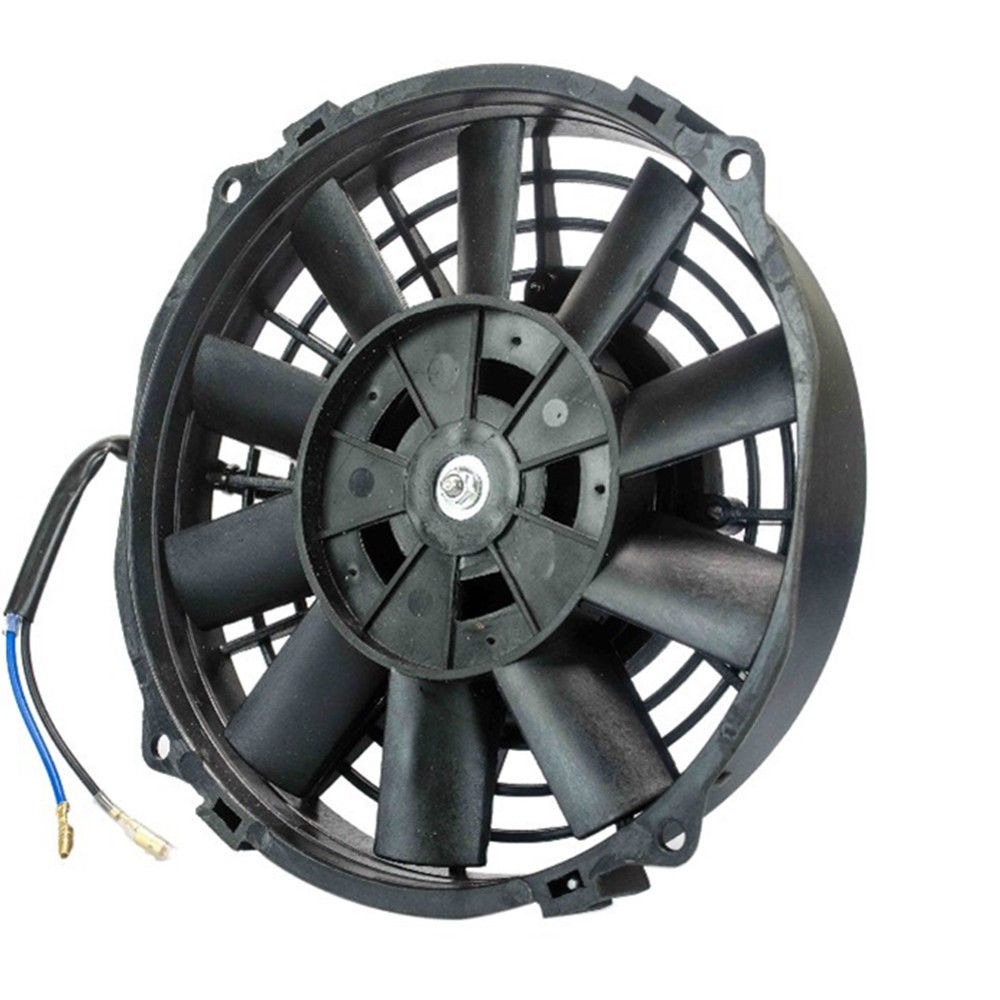 Universal 12V 80W 7 Inch Slim Reversible Electric Radiator Cooling AUTO FAN Push