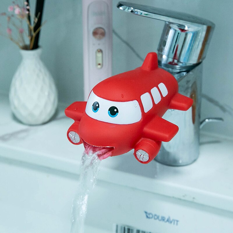 Shark Kraan Extender Waterbesparende Helpen Kinderen Wassen Handen Apparaat Badkamer Keuken Accessoires Zinken Kraan Extension Baby Care