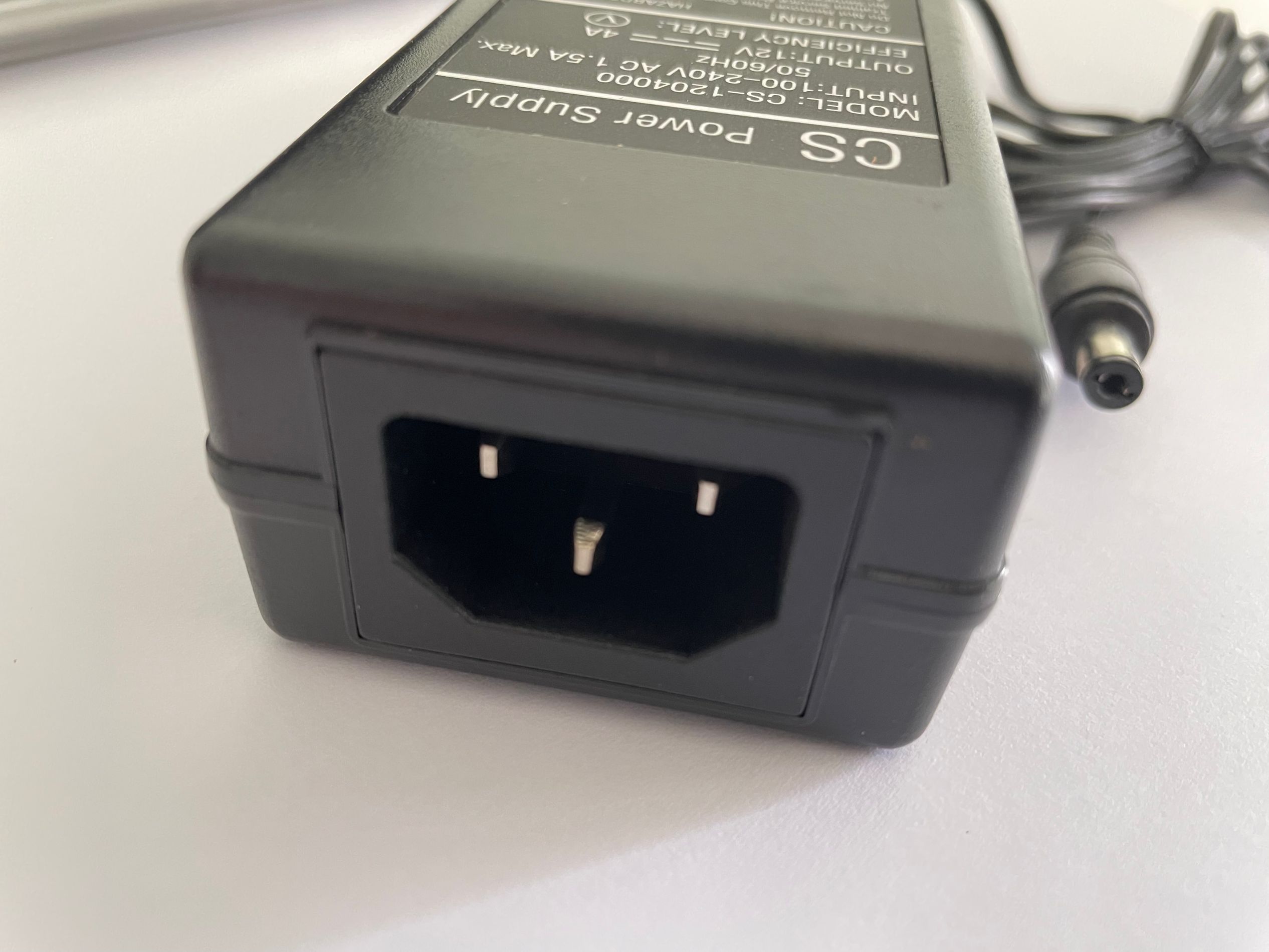 Adaptador de fuente de alimentación AC DC 12V 4A interruptor de cargador de fuente de alimentación de vigilancia de seguridad 100-240V para cámara IP CCTV DVR NVR