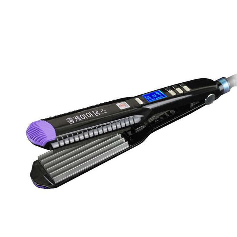 Hair Straightener Not hurt hair Corn plywood corn to be hair LCD display planchas hair iron styli