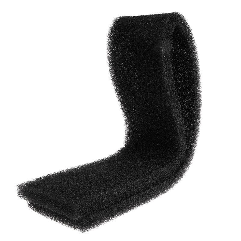 Zwarte biochemische katoenen filterspons voor aquarium, vijver, 3 maten