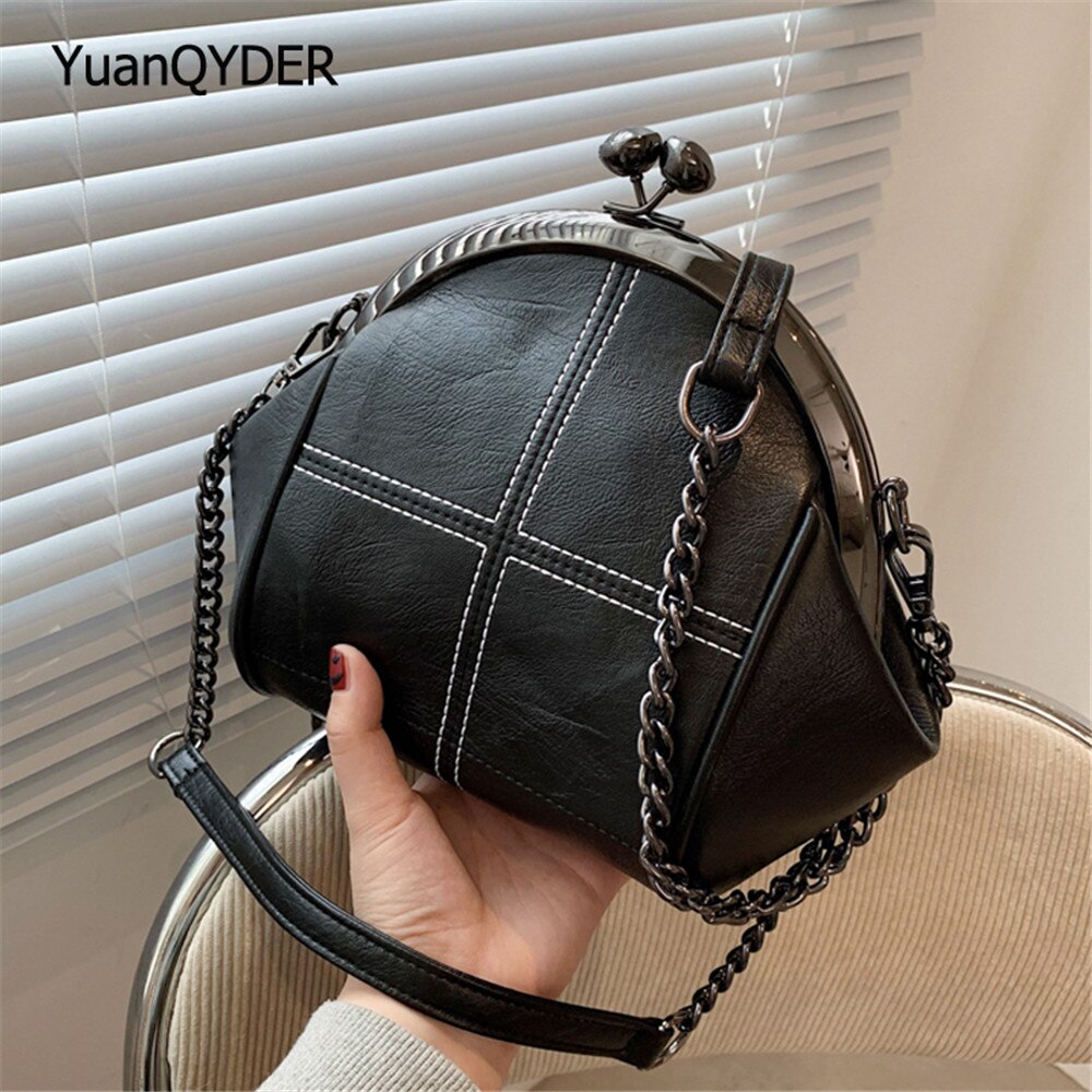 Modeketen Dames Schoudertas Pu Leer Vrouwen Messenger Bags Effen Kleur Vrouwen Portemonnee Bolsos