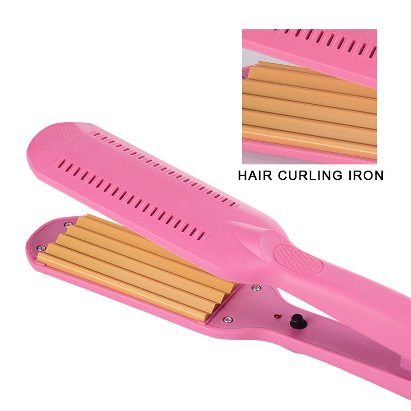 Wenyi de pelo-Rizador ondulador, plancha onduladora, placa de cerámica de estilismo, rizador de pelo