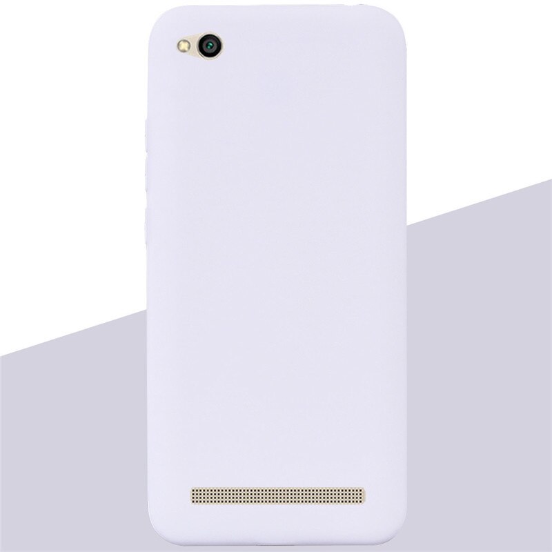 Case For Xiaomi Redmi 5A Case TPU Cover Silicone Soft Back Protective Phone Case on For Redmi 5A Redmi5A a5 5 A Fundas Coque: 16 White