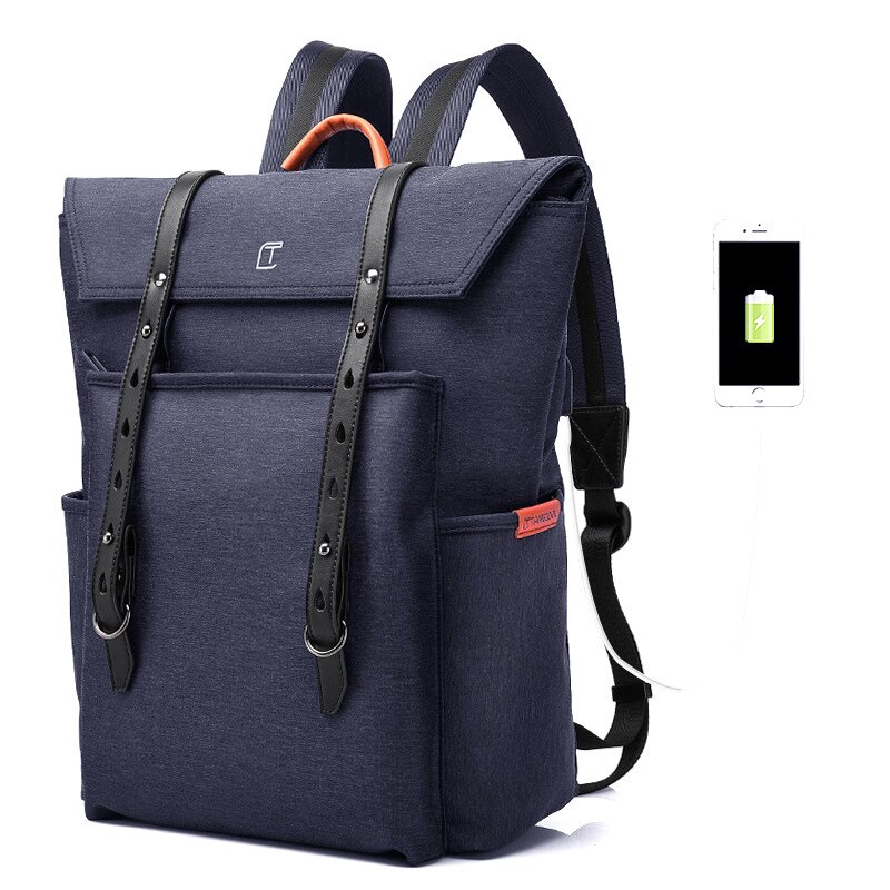 Computer Rugzak Mannen Rugzak Usb Opladen Laptop Computer Rugzak R... – Vicedeal