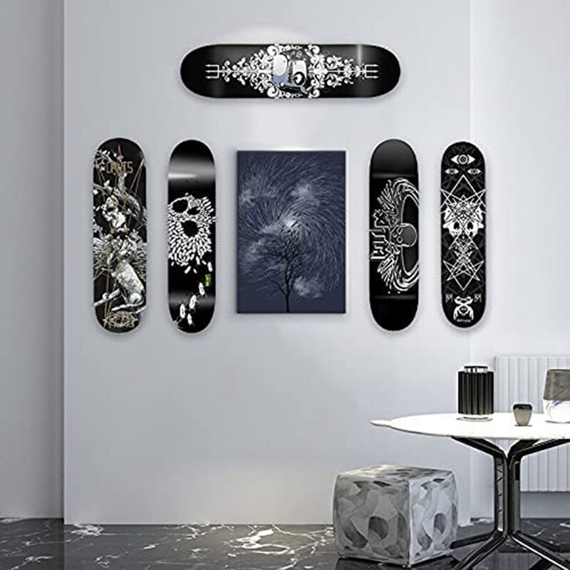 Skateboard Drijvende Dek Display Skateboard Drijvende Muur Mount Longboard Muur Hanger