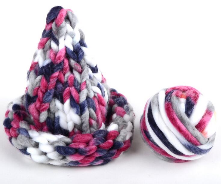 250g Super Bulky Arm Knitting Wool Roving Knitted Blanket Chunky Wool Yarn Super Thick Yarn For Knitting/Crochet/Carpet/Hats