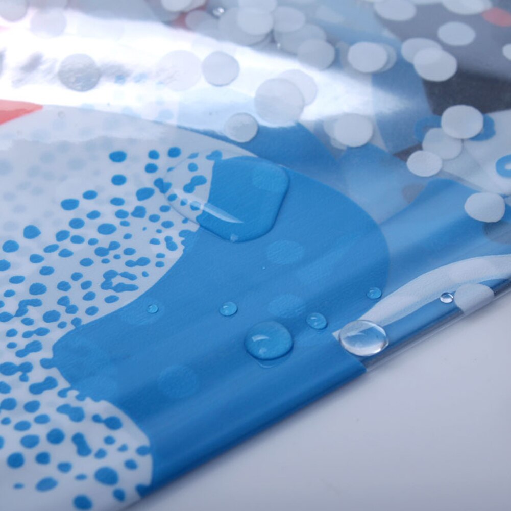 Bad Decor Transparante Waterdichte Ocean Sea Fish Douchegordijn Wasbaar Milieuvriendelijke