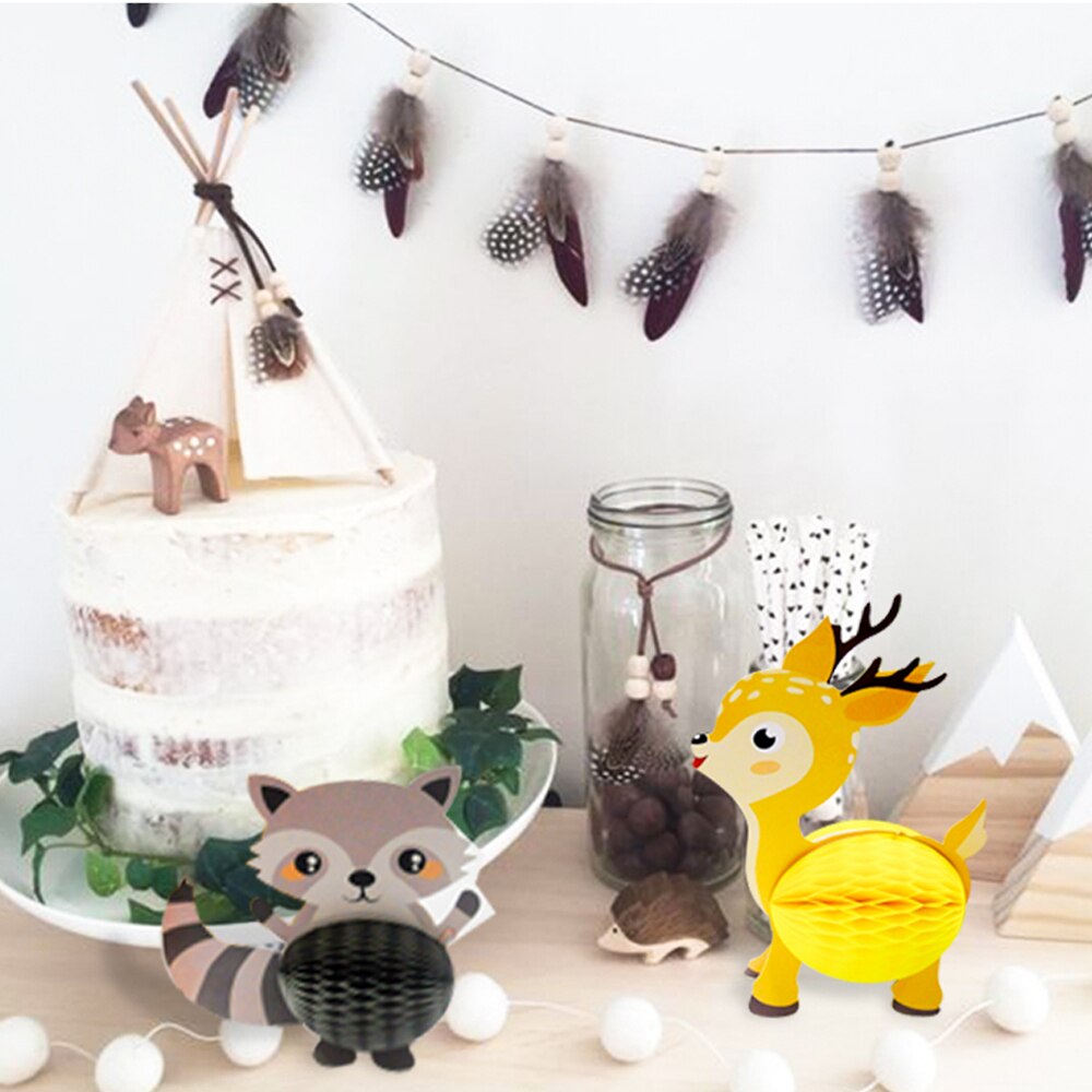 8 pièces en nid d'abeille lapins ensemble suspendus décorations de pâques enfants anniversaire bébé douche de noël fournitures de fête de mariage pour la maison