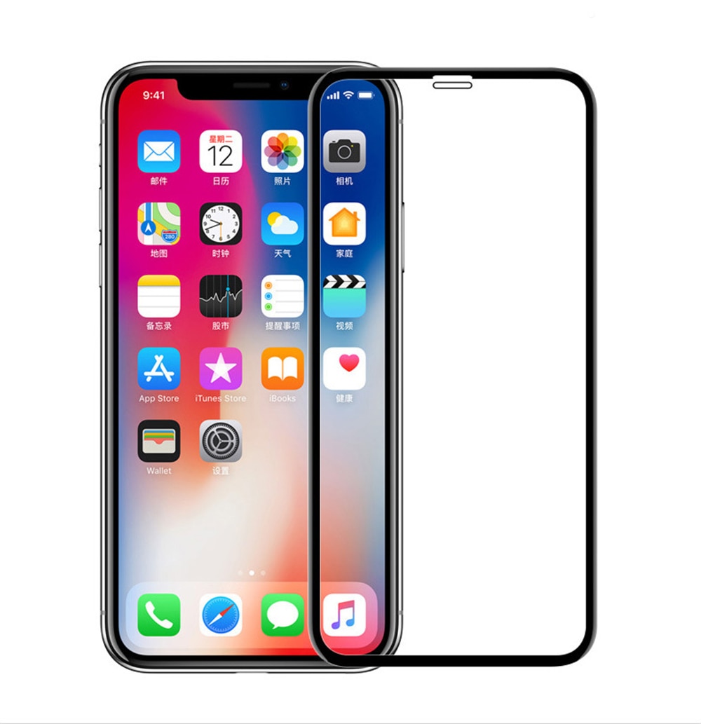 3 stk herdet beskyttelsesglass på til iphone x xs xr xsmax 11 11 pro 11 pro maxclear skjermbeskytter herdet glassfilm