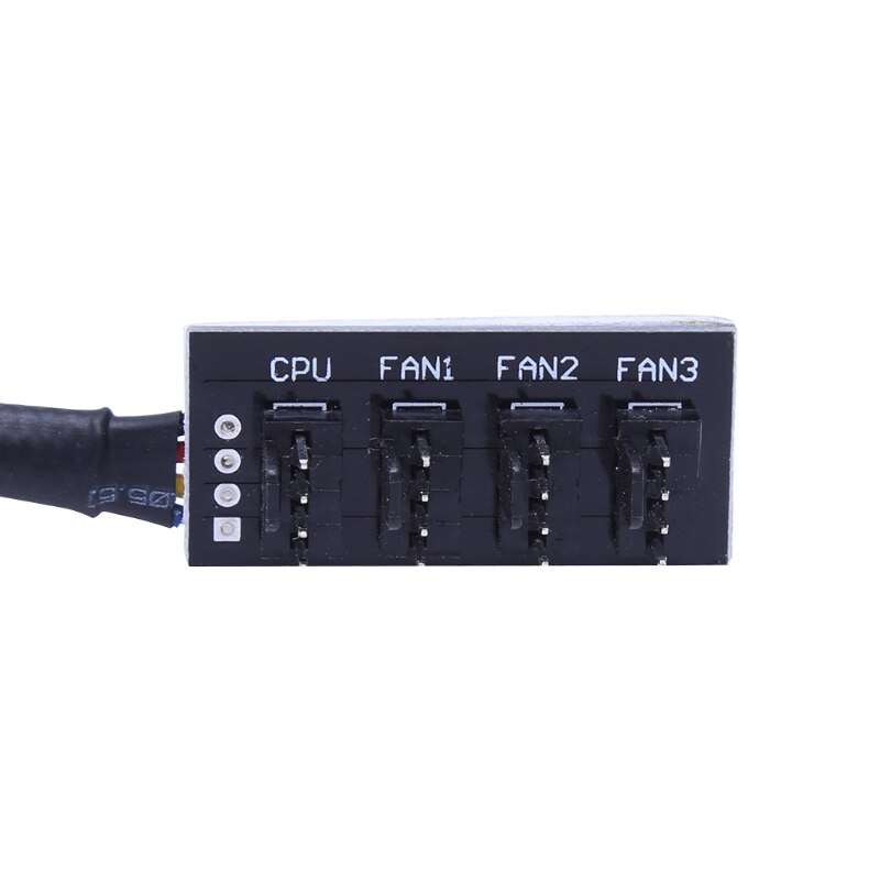 1 Female To 4 Male 4-Port Socket Power Cable For 4-Pin PWM Connector Cooling Fan Retailsale