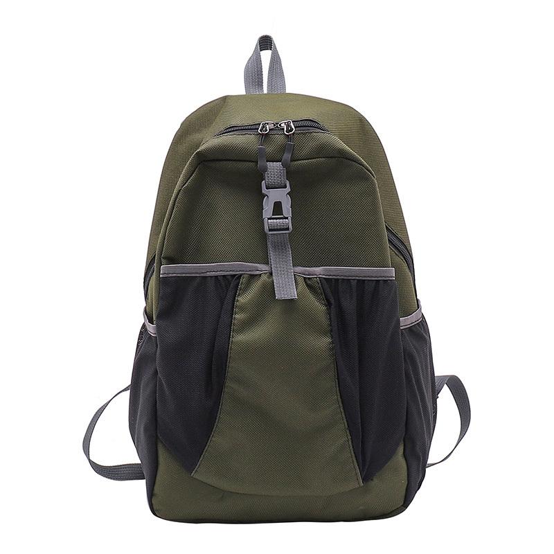Mode Vrouwen Rugzak Canvas Rugzak College Tas Voor Meisjes Grote Capaciteit Rugzak Mochilas Vrouwelijke Knapzak Rugzak: Green