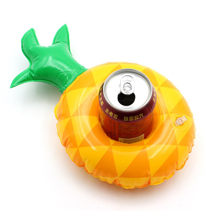 Rooxin oppustelig drink ølholder donut kirsebær kopholder til pool flyder svømmering drikkevare holder vand sjov fest adgang