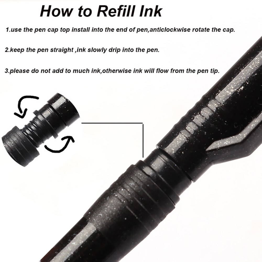 Calligraphy Pen Hand Lettering Pens Brush Lettering Pens Markers for Writing DrawingBlack Ink Pens Art Marker Office School Pen