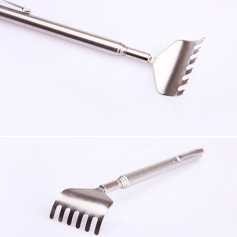 Stainless Steel Claw Back scraper Telescopic Retractable Back Scratcher Extendible Body Massage Hackle Itch Stick Health Care