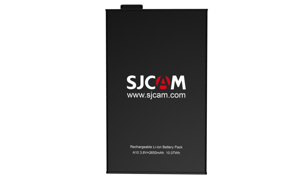 100% Originele SJCAM A10 2650 mAh Backup Oplaadbare Li-on Batterij En Lader Accessoires Voor SJCAM A10 WiFi sport Camera DV