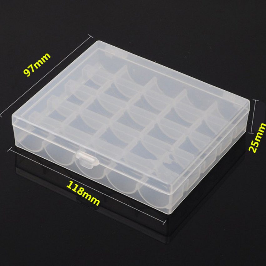 Plastic naaimachine spoelen leeg - doos 25 stuks Plastic naaimachine spoelen leeg - doos 25 stuks