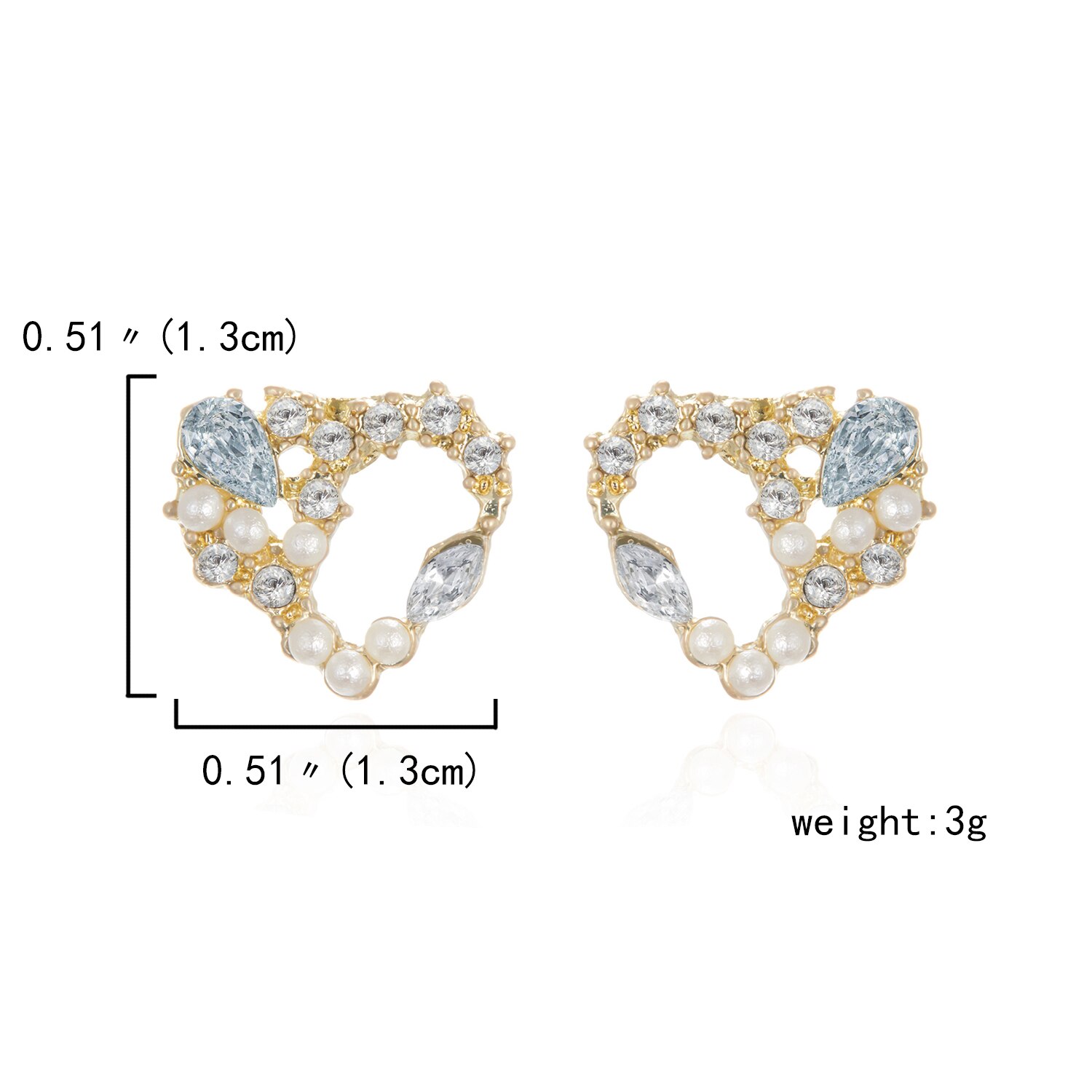 Eenvoudige Imitatie Parel Liefde Hart Oorbellen Voor Vrouwelijke Temperament Stud Oorbellen 2024 Trendy Elegante Mode Bruiloft Sieraden