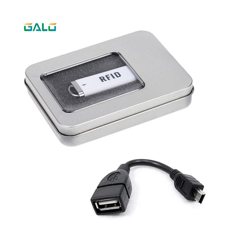 Mini Portable USB 13.56Mhz Proximity Sensor Smart IC Crad RFID Reader USB For iPad Android Windows: D