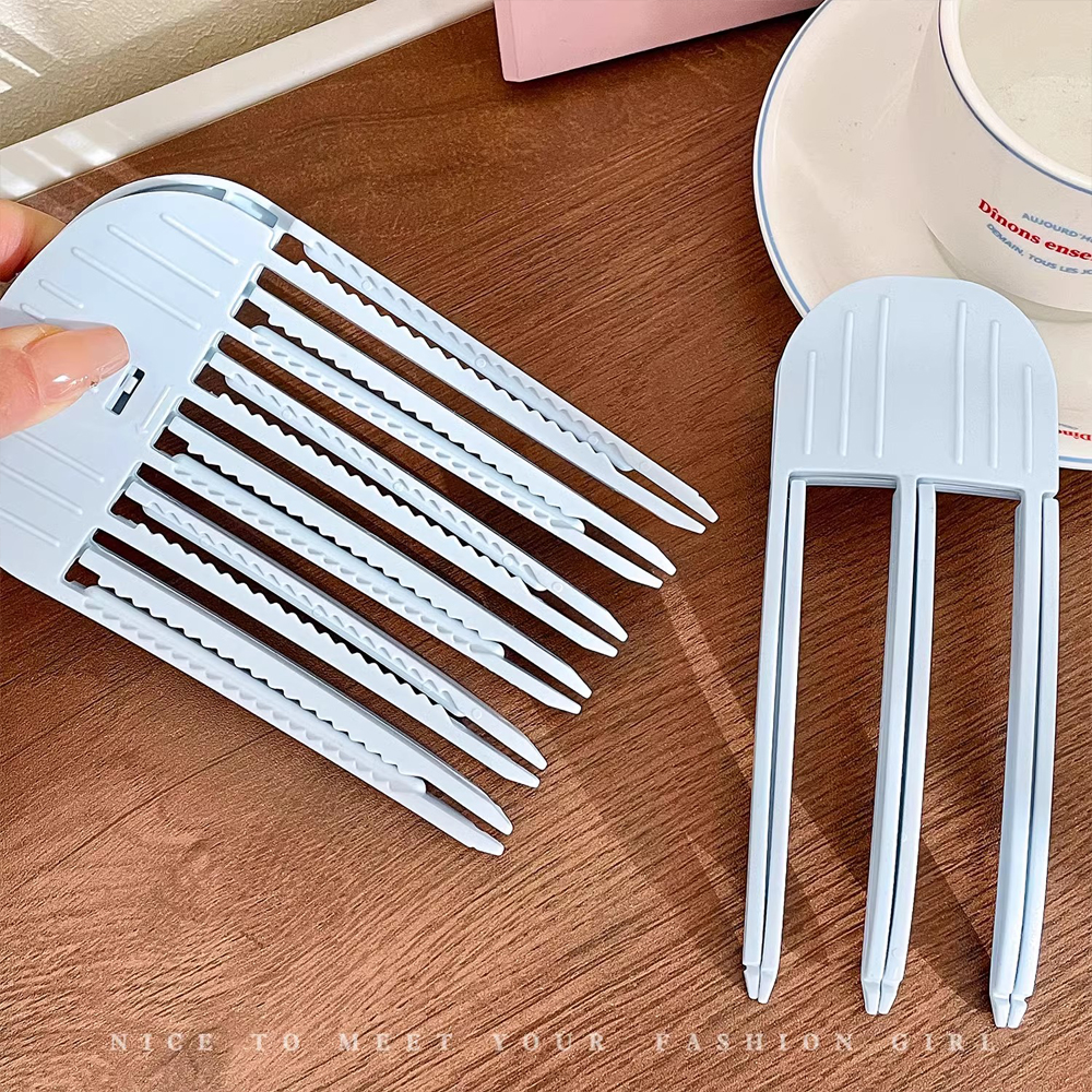 1/2Pcs Simple Fluffy Hair Roots Clips No Heat High Vertex Hair Curler Styling Fluffiness Women Men Volume Wind Sculpting Comb