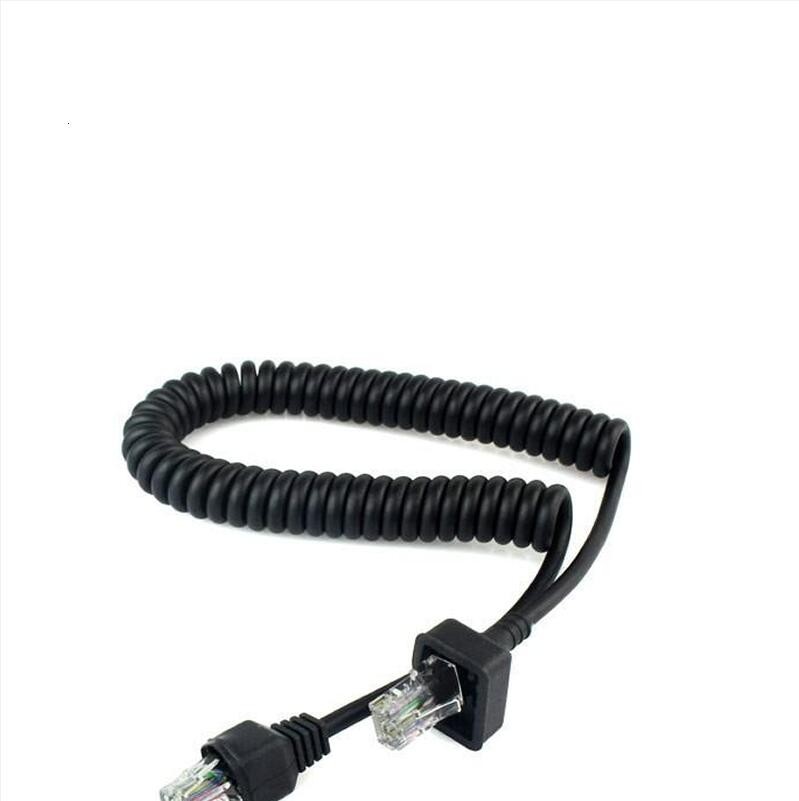 8 broches Main Micro Haut-Parleur Câble Micro Ligne pour Kenwood TK-868G TK-768G TK-862G TK-762G TK-7100 Talkie-walkie