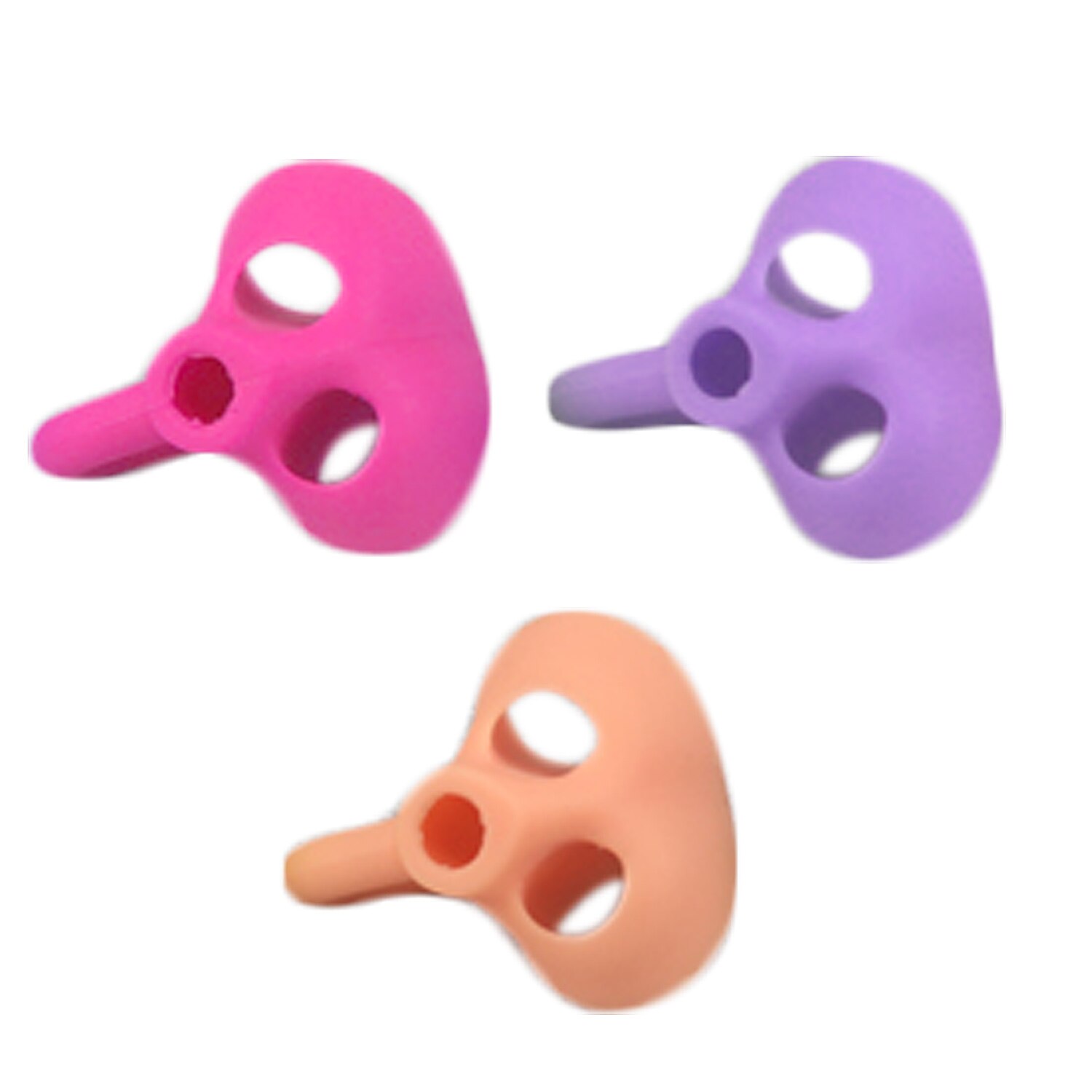 3 PCS Pencil Grips Writing Aid Grip Trainer Posture Correction Finger Grip for Kids Preschoolers Children Adults Special Needs