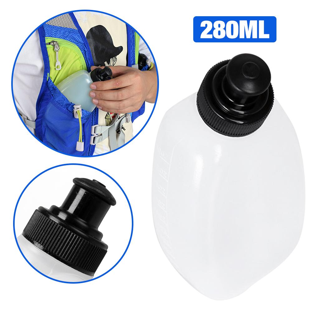 280Ml Sport Water Fles Drinkbaar Mini Outdoor Sport Rijden Pols Waterkoker Handheld Water Fles Voor Running Camping Wandelen Fles