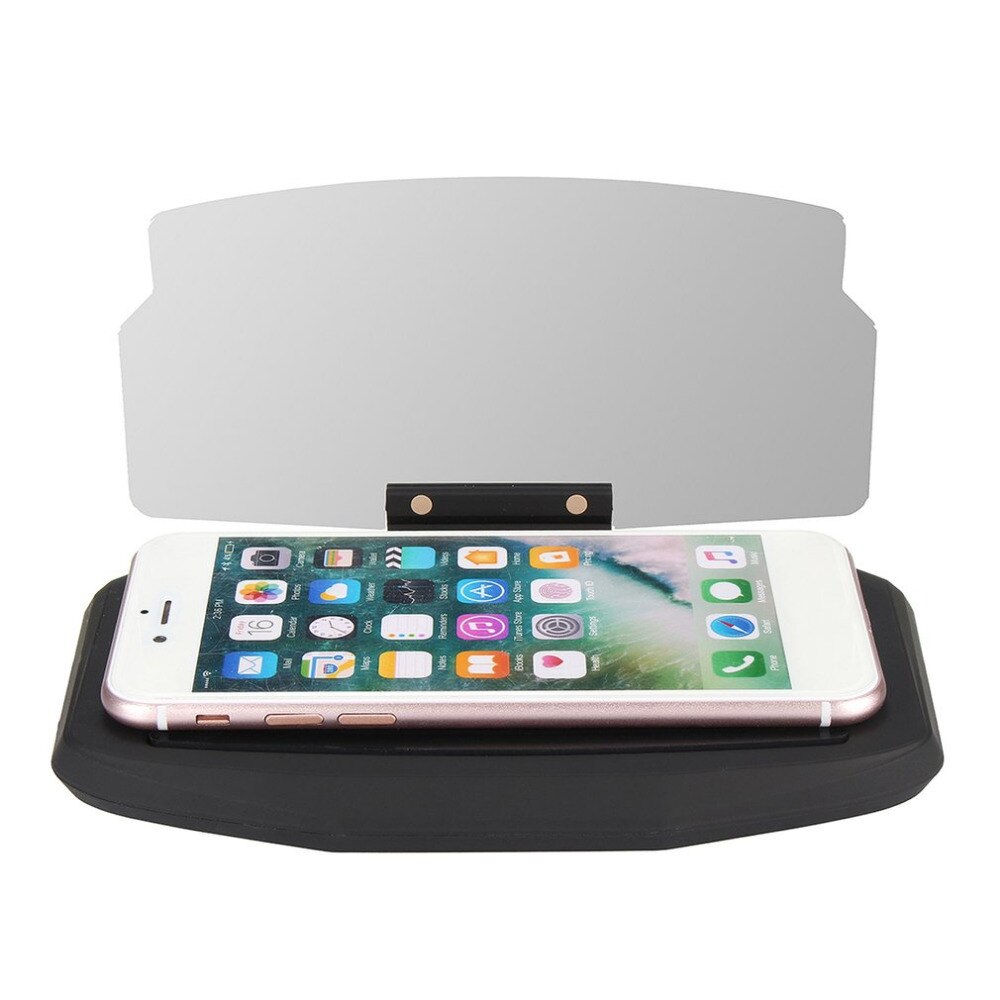 Nouvelle voiture 6.5 pouces HUD écran tête haute affichage voiture sécurité Auto GPS Navigation Mobile support pour téléphone projecteur haute définition réfléchir