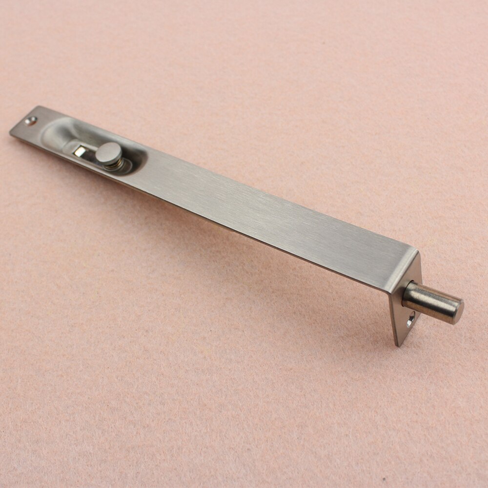 6/8/10 INCH Concealed passage door safety door bolt Stainless Steel 304 fire entrance door accessories flush bolt